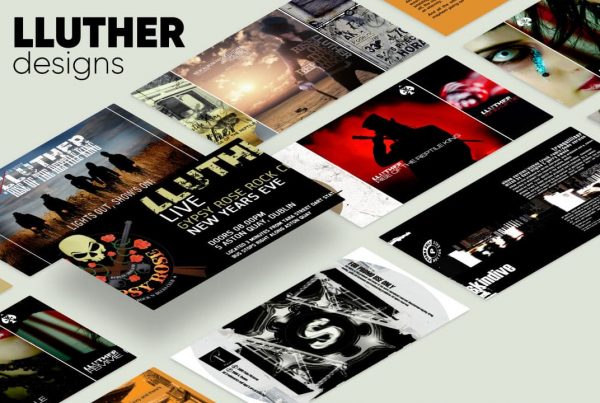 Lluther Graphic Design Banner